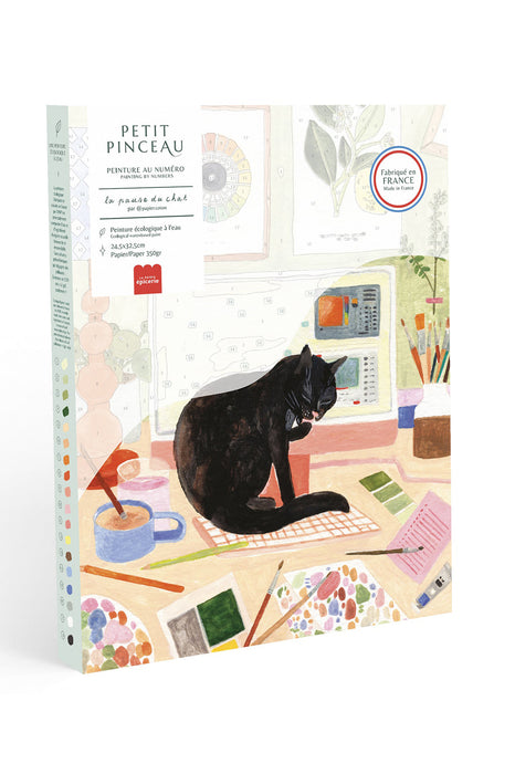 Petit Pinceau - La pause du chat