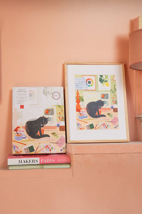 Petit Pinceau - La pause du chat