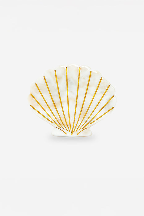 Pince à cheveux - Coquillage (Sable)