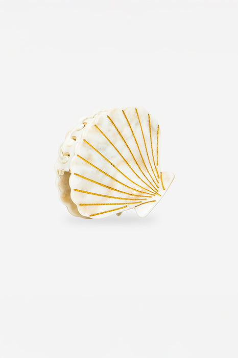 Pince à cheveux - Coquillage (Sable)