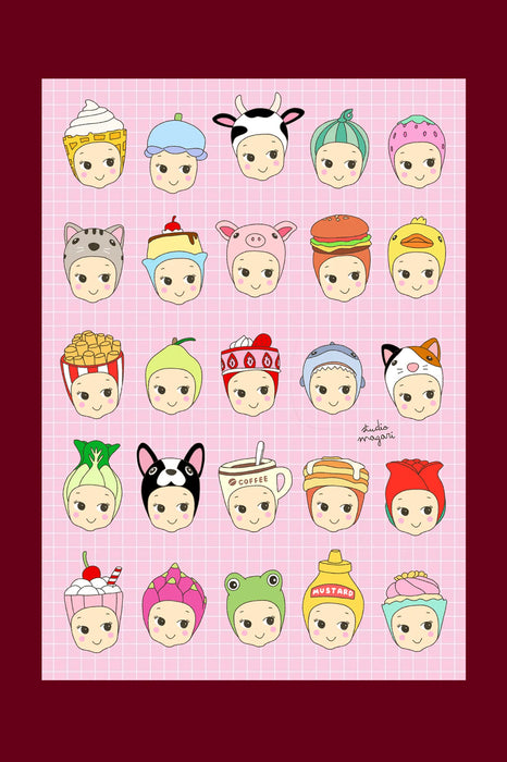 Planche de stickers A5 - Angels