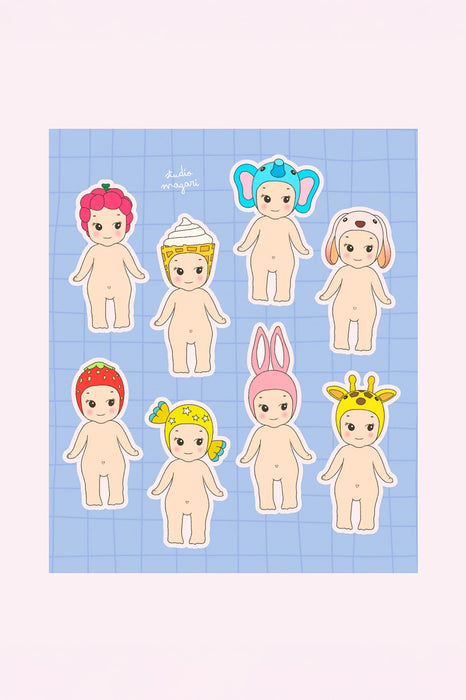 Planche de stickers - Sonny