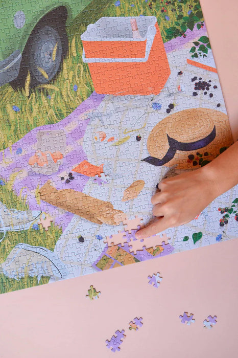 Puzzle 1000 pièces - Le casse-croûte