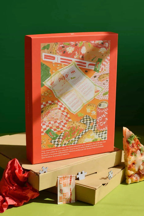 Puzzle 1000 pièces - La pizza à emporter