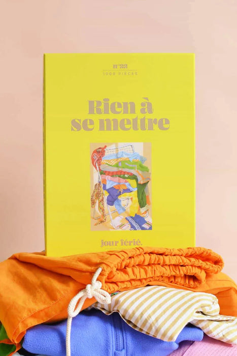 Puzzle 1000 pièces - Rien à se mettre