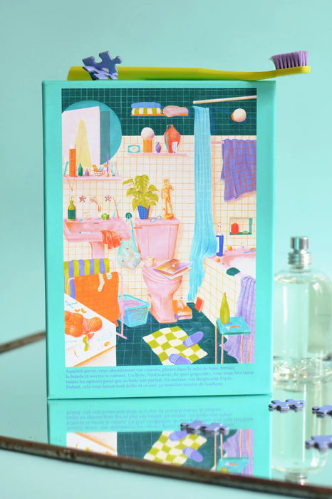 Puzzle 500 pièces - La soirée mousse