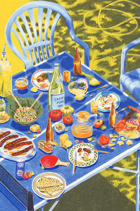 Puzzle 1000 pièces - Manger dehors