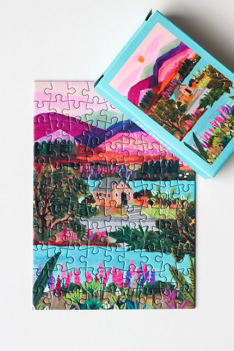 Mini puzzle 99 pièces - Lake Tekapo