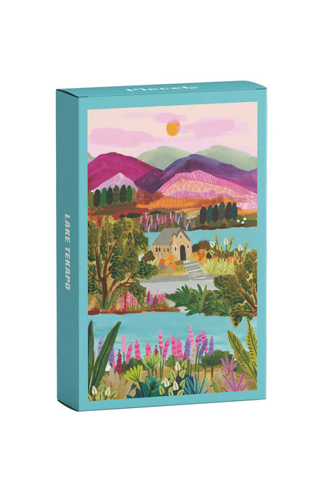 Mini puzzle 99 pièces - Lake Tekapo