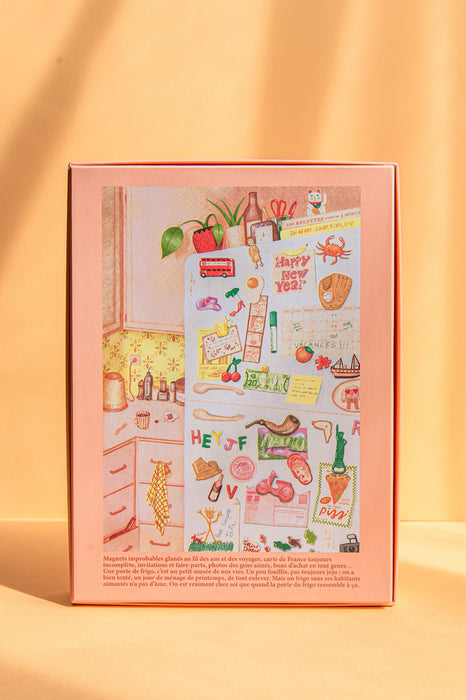 Puzzle 1000 pièces - La porte du frigo