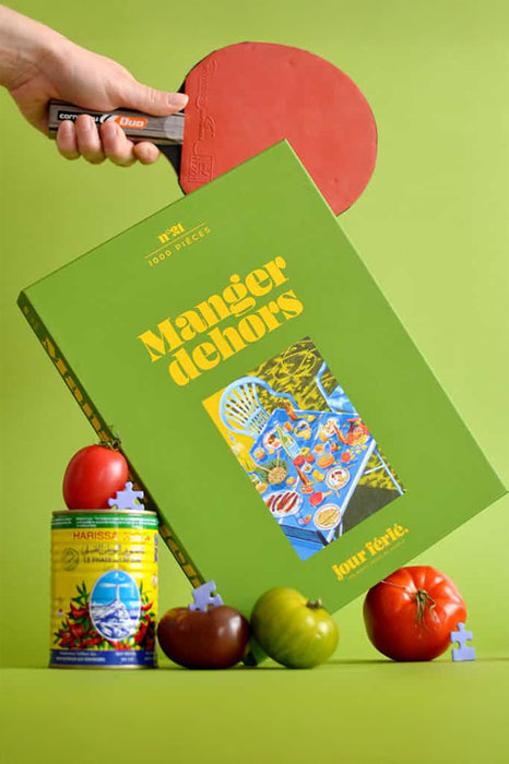 Puzzle 1000 pièces - Manger dehors
