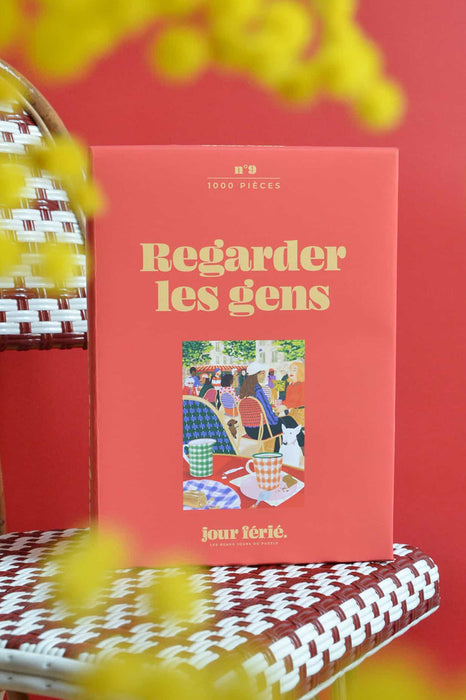 Puzzle 1000 pièces - Regarder les gens