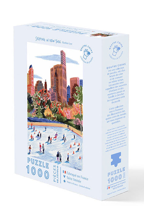Puzzle 1000 pièces - Skating in New York