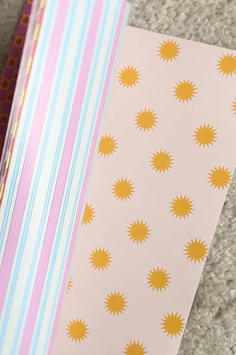 Carnet de papiers scrapbooking