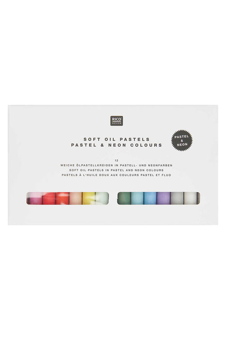 Pastels à l'huile - Pastel & néon