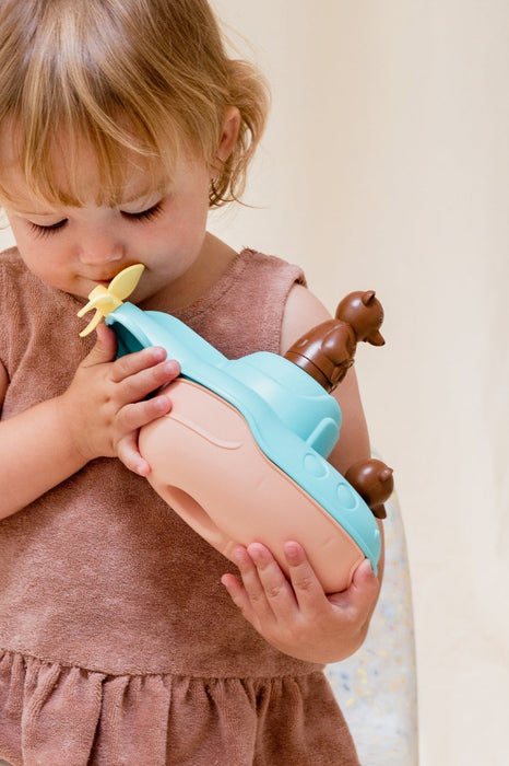 Jouet de bain - Sous-marin Petit Ours Brun (Menthe)