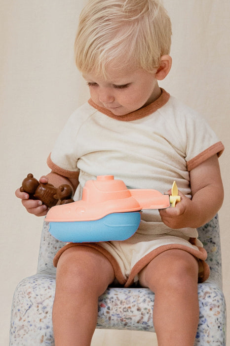 Jouet de bain - Sous-marin Petit Ours Brun (Pêche)