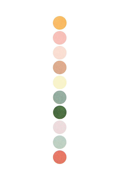 Washi stickers - Ronds multico