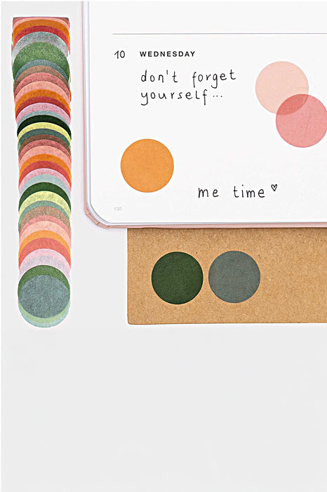 Washi stickers - Ronds multico