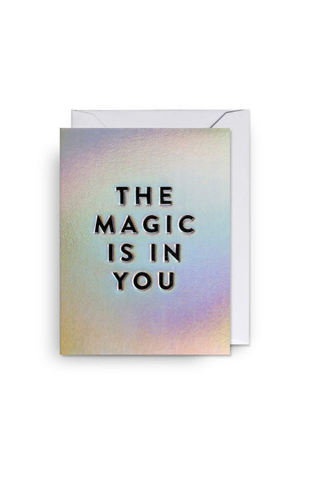 Mini carte double - The magic is in you
